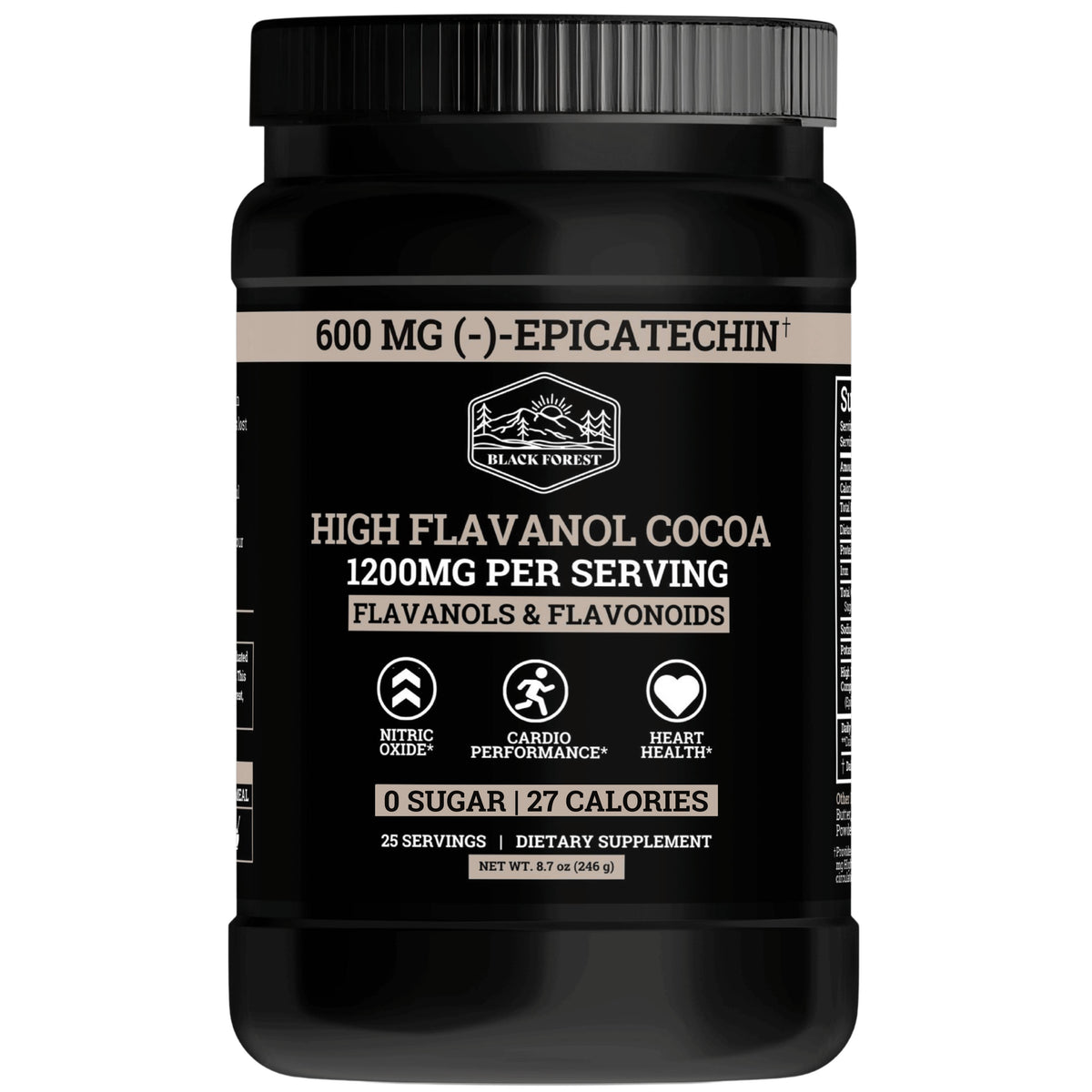 Supercharged Cocoa Flavanols + Flavonoids 1200MG